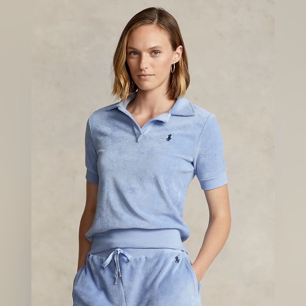 Ralph Lauren Light Blue Short Sleeve Polo Tee